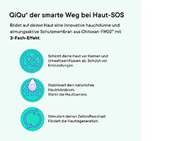 QIQU SOS Gel za obnovo kože, 2x5 ml