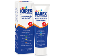 KAREX Otroški gel za zaščito zob, 50 ml