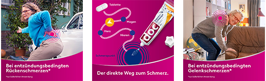DOC IBUPROFEN Gel proti bolečinam 5%, 200 g