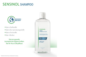 DUCRAY SENSINOL Šampon s physio zaščito kože, 400 ml