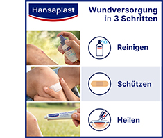 HANSAPLAST Samolepilni trak za prste 2,5 cmx5 m, moder, 1 kos