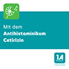 CETIRIZIN 10-1A Farmacevtske filmsko obložene tablete, 100 kosov