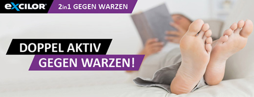 EXCILOR Kombinirano pakiranje 2v1 proti bradavicam, 1 P