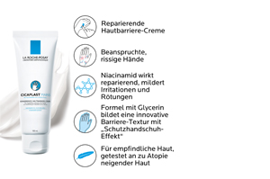 ROCHE-POSAY Krema za roke Cicaplast, 100 ml