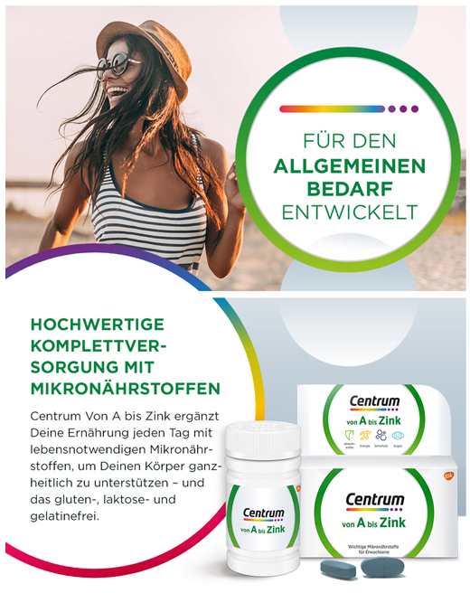 CENTRUM A-Cink tablete, 60 kapsul