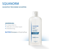 DUCRAY SQUANORM Šampon za zdravljenje suhega prhljaja, 200 ml