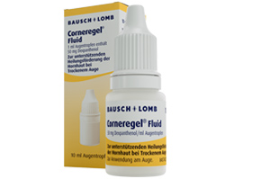 CORNEREGEL Tekoče kapljice za oči, 10 ml