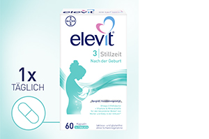 ELEVIT 3 mehke kapsule za dojenje, 60 kosov