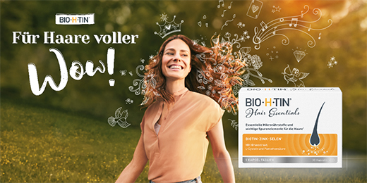 BIO-H-TIN Kapsule z mikrohranili Hair Essentials, 90 kapsul