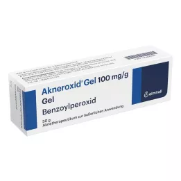 AKNEROXID 10 gelov, 50 g