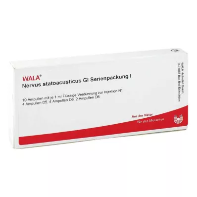 NERVUS STATOACUSTICUS GL Serijsko pakiranje 1 ampula, 10X1 ml NERVUS STATOACUSTICUS GL Serijsko pakiranje 1 ampula, 10X1 ml