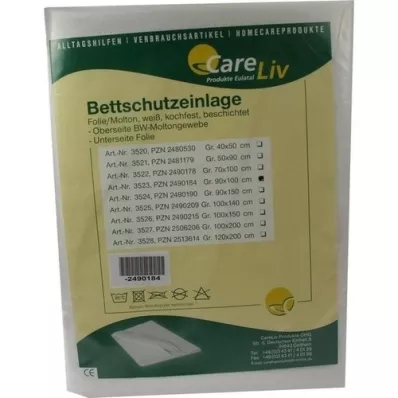 BETTSCHUTZEINLAGE Folija Molton 90x100 cm, 1 kos