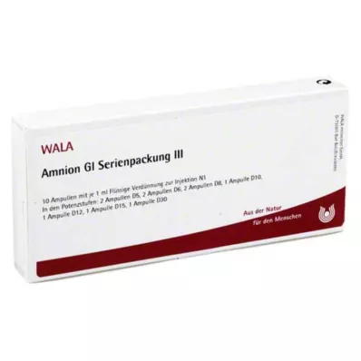 AMNION GL Serijsko pakiranje 3 ampule, 10X1 ml AMNION GL Serijsko pakiranje 3 ampule, 10X1 ml