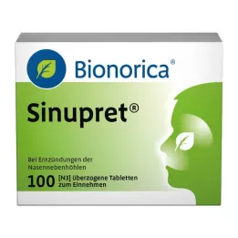 SINUPRET obložene tablete, 100 kosov