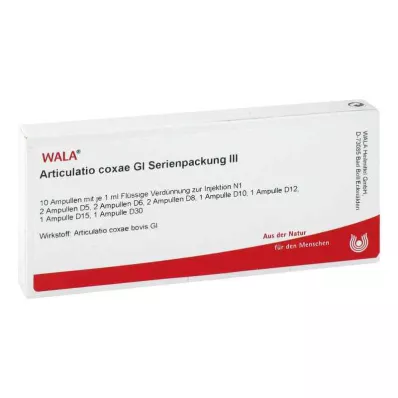 ARTICULATIO coxae GL Serijsko pakiranje 3 ampule, 10X1 ml ARTICULATIO coxae GL Serijsko pakiranje 3 ampule, 10X1 ml