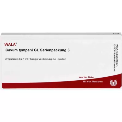 CAVUM timpani GL Serijsko pakiranje 3 ampule, 10X1 ml CAVUM timpani GL Serijsko pakiranje 3 ampule, 10X1 ml