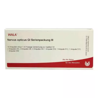NERVUS OPTICUS GL Serijsko pakiranje 3 ampule, 10X1 ml NERVUS OPTICUS GL Serijsko pakiranje 3 ampule, 10X1 ml