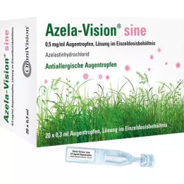 AZELA-Vision sine 0,5 mg/ml oftalmološki enkratni odmerek, 20X0,3 ml