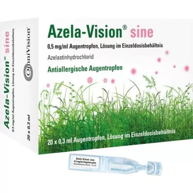 AZELA-Vision sine 0,5 mg/ml oftalmološki enkratni odmerek, 20X0,3 ml