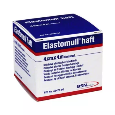 ELASTOMULL lepilni fiksirni povoj 4 cmx4 m, 1 kos ELASTOMULL lepilni fiksirni povoj 4 cmx4 m, 1 kos