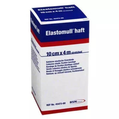 ELASTOMULL lepilni fiksirni povoj 10 cmx4 m, 1 kos