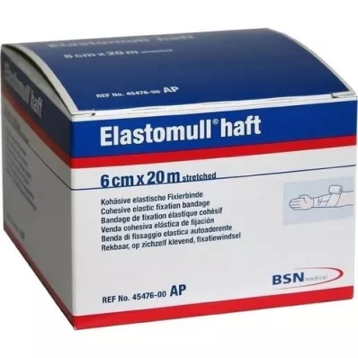 ELASTOMULL lepilni fiksirni povoj 6 cmx20 m, 1 kos