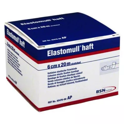 ELASTOMULL lepilni fiksirni povoj 6 cmx20 m, 1 kos
