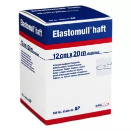 ELASTOMULL lepilni fiksirni povoj 12 cmx20 m, 1 kos