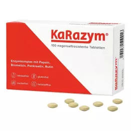 KARAZYM enterične obložene tablete, 100 kosov