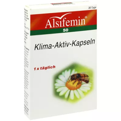ALSIFEMIN 50 kapsul Climate-Active s sojo 1x1, 30 kosov