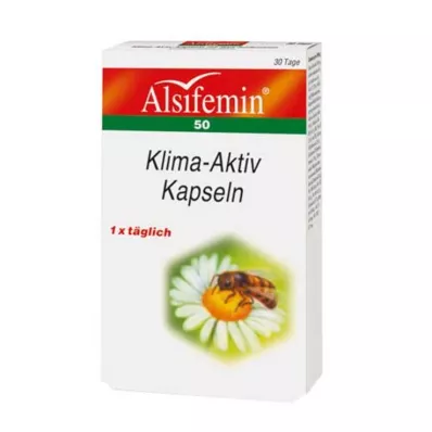 ALSIFEMIN 50 kapsul Climate-Active s sojo 1x1, 30 kosov