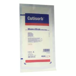 CUTISORB Sesalne komprese sterilne 10x20 cm, 1 kos
