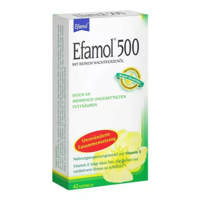 EFAMOL 500 kapsul, 42 kosov EFAMOL 500 kapsul, 42 kosov