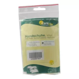 HANDSCHUHE Vinyl Anti Aids, 4 kosi