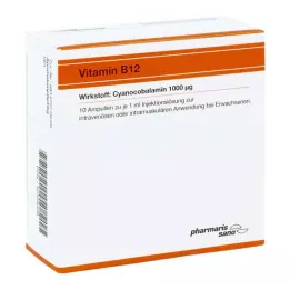 VITAMIN B12 RÖWO 1.000 μg ampule, 10X1 ml