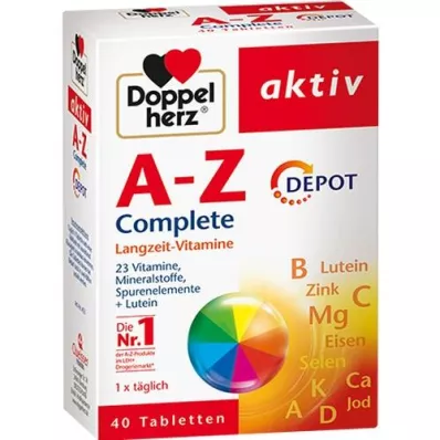 DOPPELHERZ Tablete A-Z Depot, 40 kosov