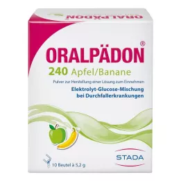 ORALPÄDON 240 Apple Banana v prahu, 10 kosov