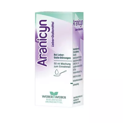 ARANICYN Mešanica zdravil za jetrni žolč, 50 ml