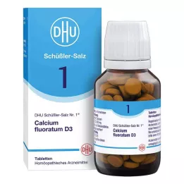BIOCHEMIE DHU 1 Calcium fluoratum D 3 tablete, 200 kapsul