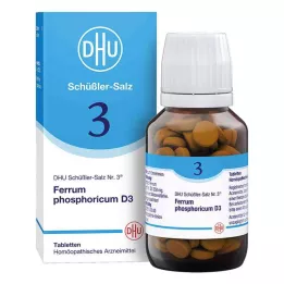 BIOCHEMIE DHU 3 Ferrum phosphoricum D 3 tablete, 200 kapsul