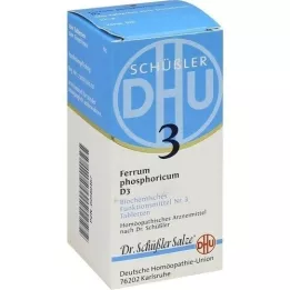 BIOCHEMIE DHU 3 Ferrum phosphoricum D 3 tablete, 200 kapsul