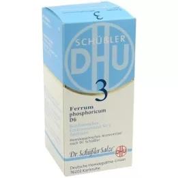 BIOCHEMIE DHU 3 Ferrum phosphoricum D 6 tablet, 200 kapsul