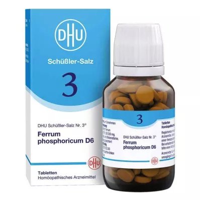 BIOCHEMIE DHU 3 Ferrum phosphoricum D 6 tablet, 200 kapsul BIOCHEMIE DHU 3 Ferrum phosphoricum D 6 tablet, 200 kapsul