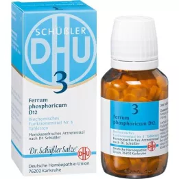 BIOCHEMIE DHU 3 Ferrum phosphoricum D 12 tablet, 200 kapsul