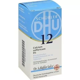 BIOCHEMIE DHU 12 Calcium sulphuricum D 3 tablete, 200 kapsul