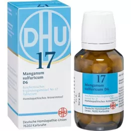BIOCHEMIE DHU 17 Manganum sulphuricum D 6 tablet, 200 kapsul