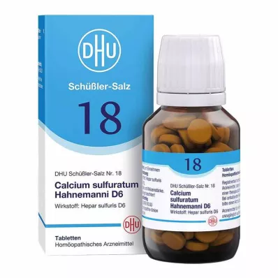 BIOCHEMIE DHU 18 Calcium sulphuratum D 6 tablet, 200 kapsul