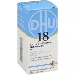 BIOCHEMIE DHU 18 Calcium sulphuratum D 12 tablet, 200 kapsul