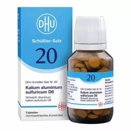 BIOCHEMIE DHU 20 Kalijev alum.sulphur.D 6 Tablete, 200 kosov