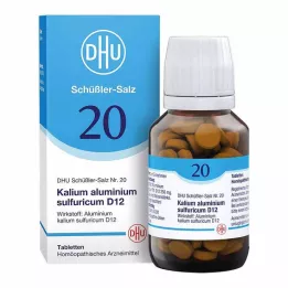 BIOCHEMIE DHU 20 Kalijev alum.sulfur.D 12 tablet, 200 kosov